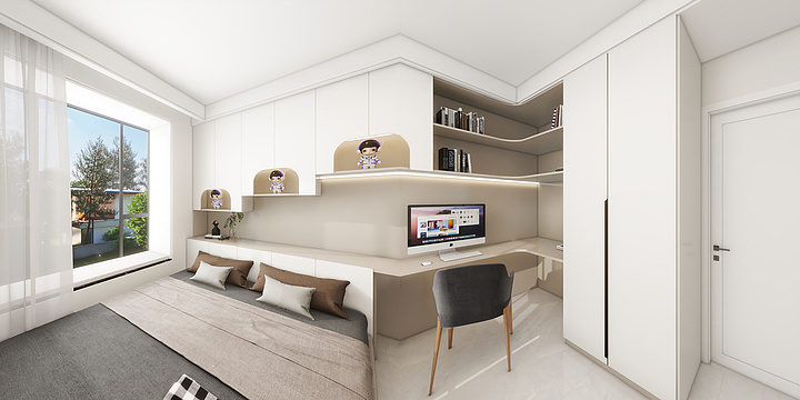 北方小伙儿-盛华北区10-2-1401-装修设计方案