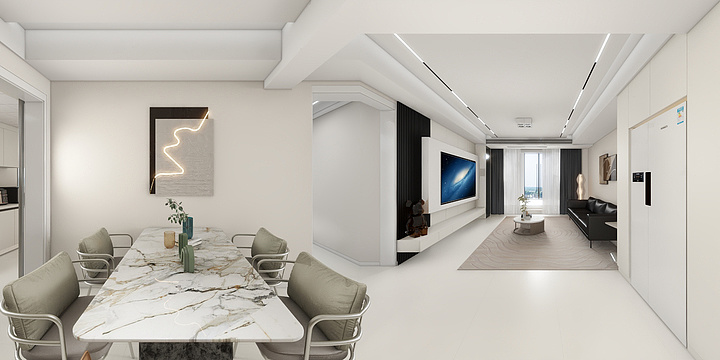 尚品宅配-无言-紫金华府-----装修设计方案