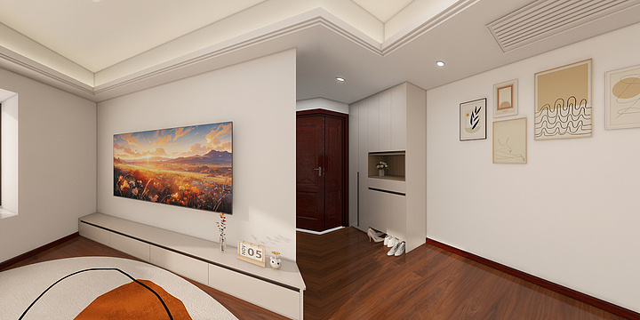 夕阳偏落橙海-明德里14-1203-装修设计方案