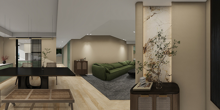 Mr李李李李李-悦景园3-1404初步方案-装修设计方案