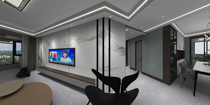 安康艺展装饰设计-南龙滨江公馆11#-2302-副本-装修设计方案