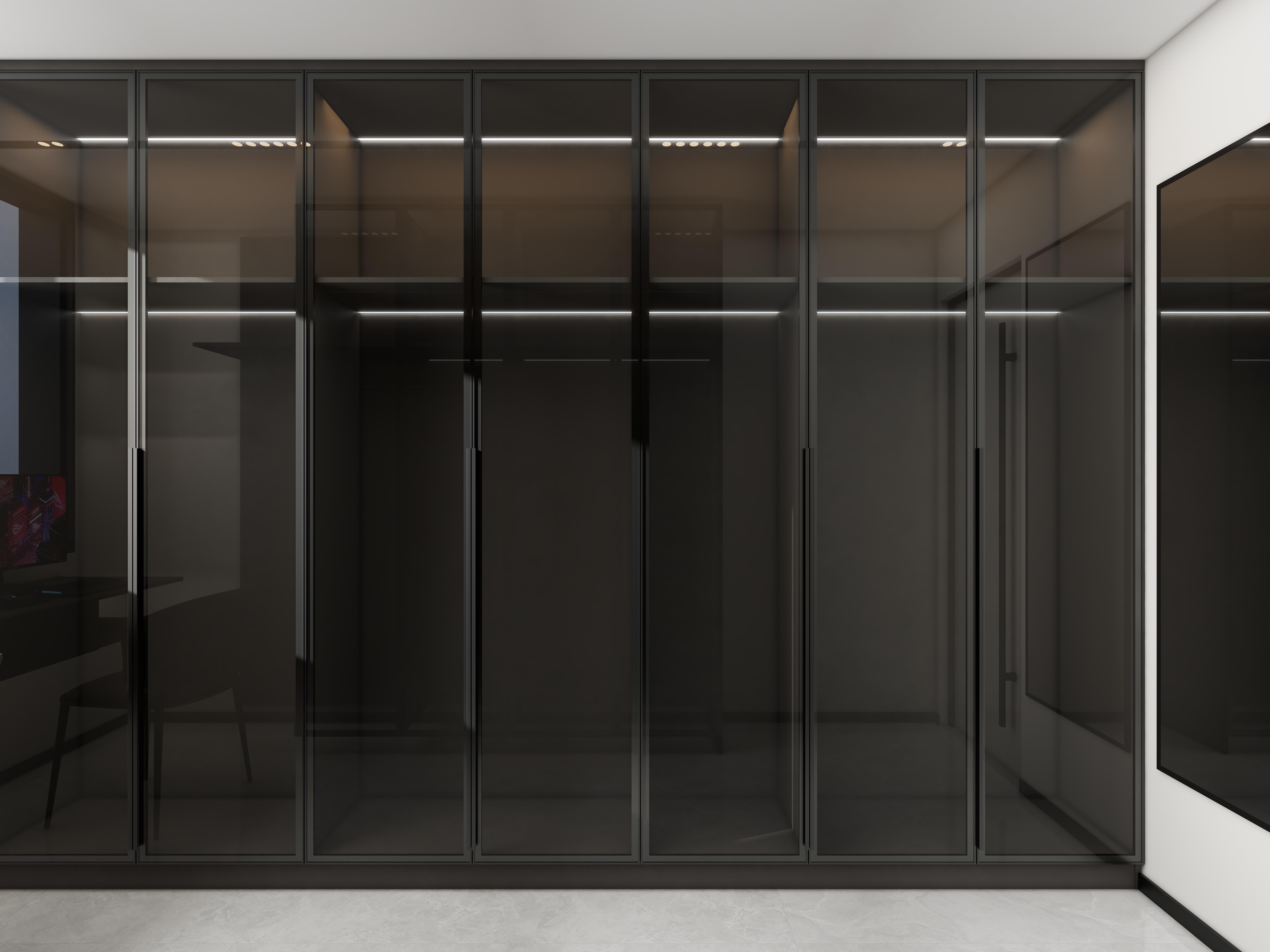 壹诺设计工作室-108㎡3室-现代简约装修效果图