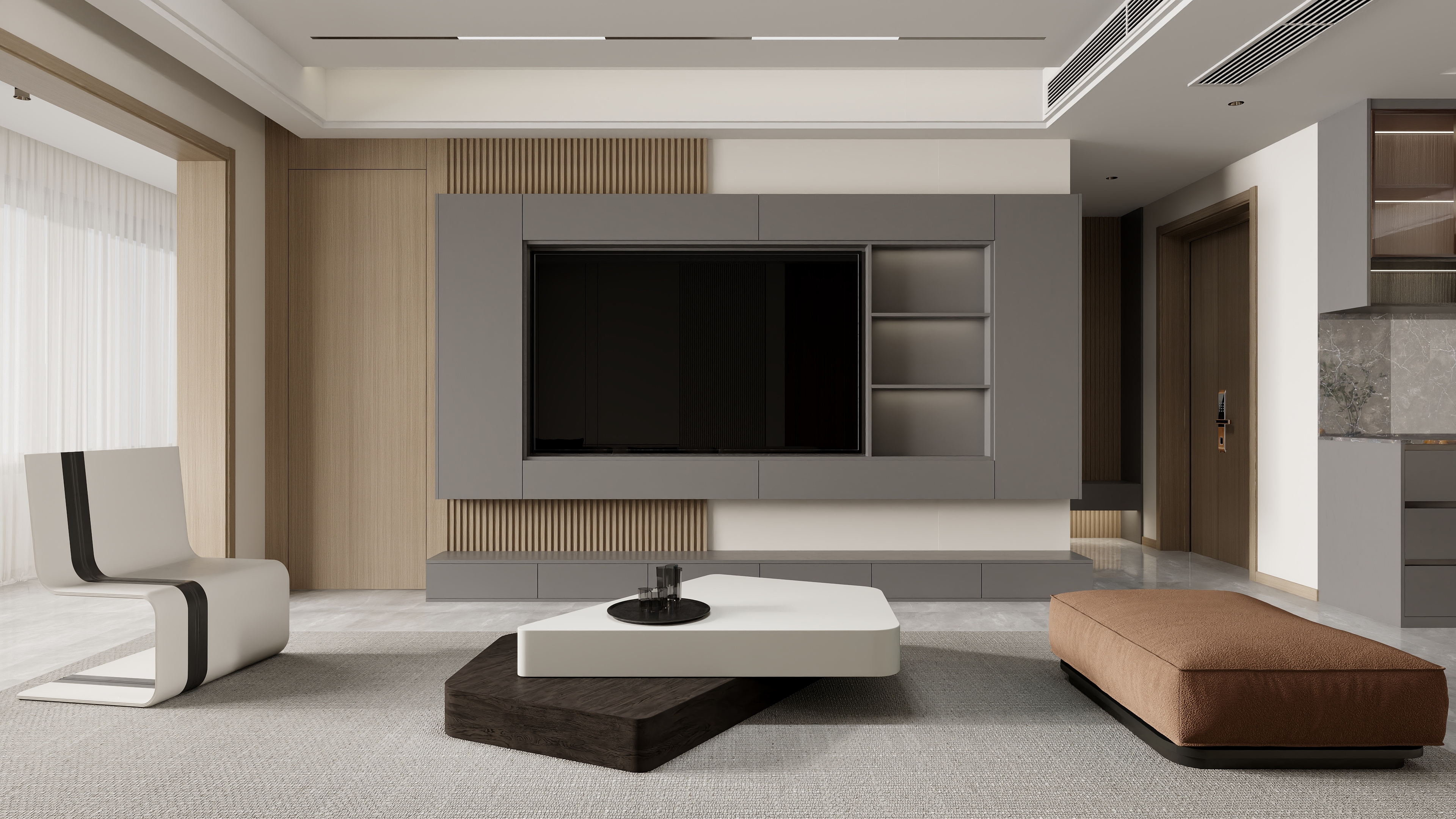 胶州Tata木门王海龙-万科公园大道-装修设计方案