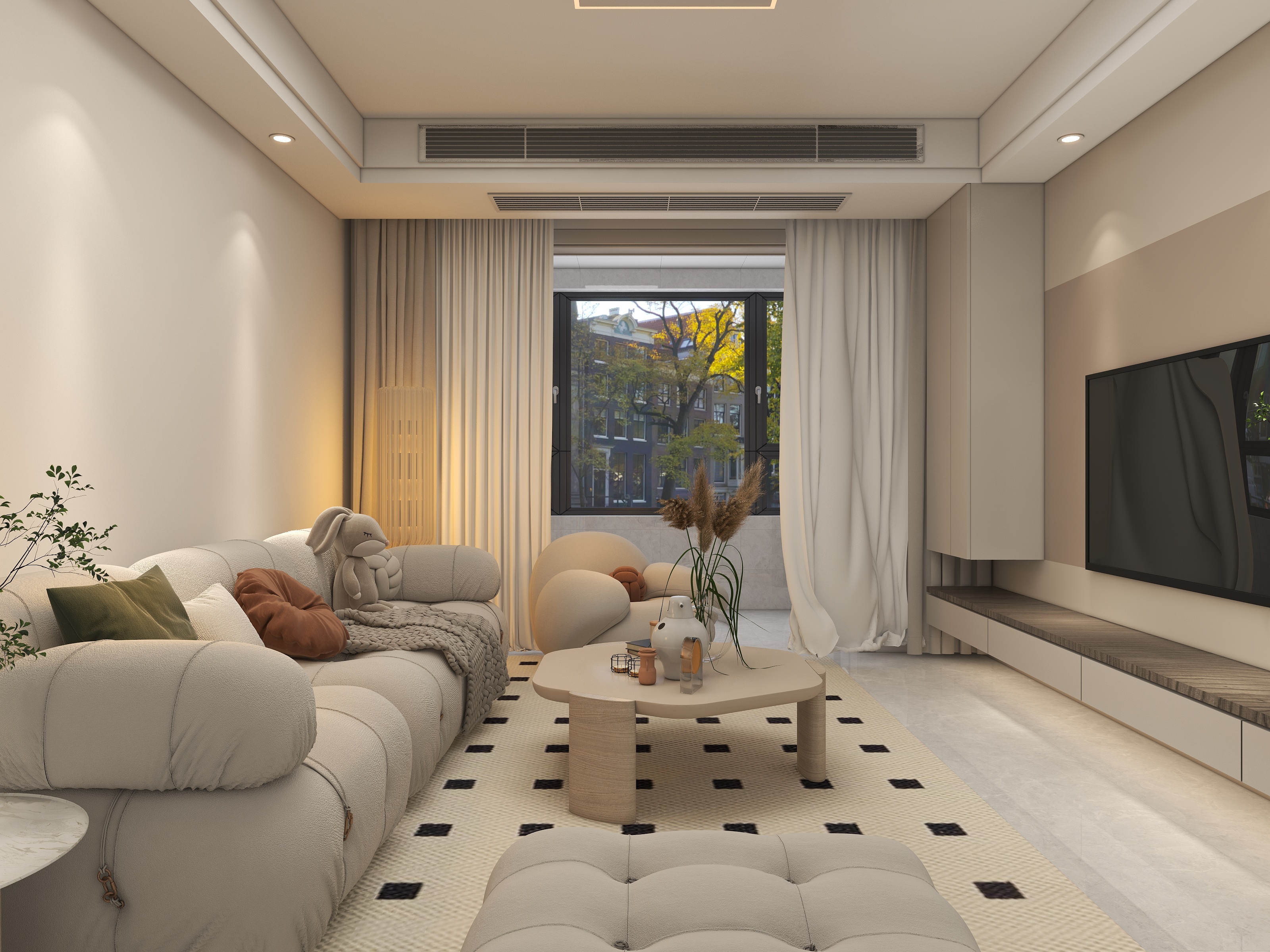 子归设计-港利上城国际106-装修设计方案