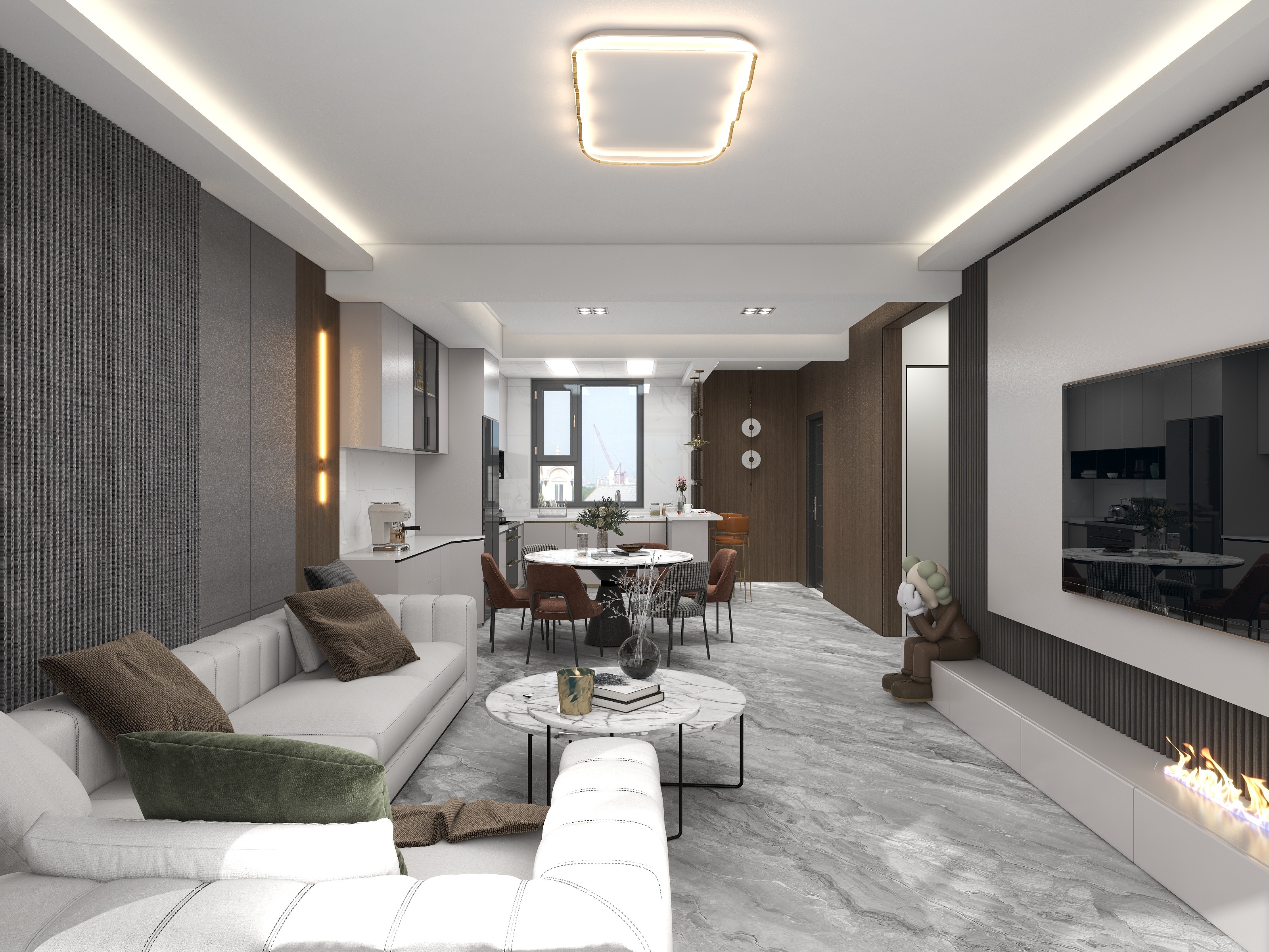 叫西西的鱼-连云港高府-装修设计方案