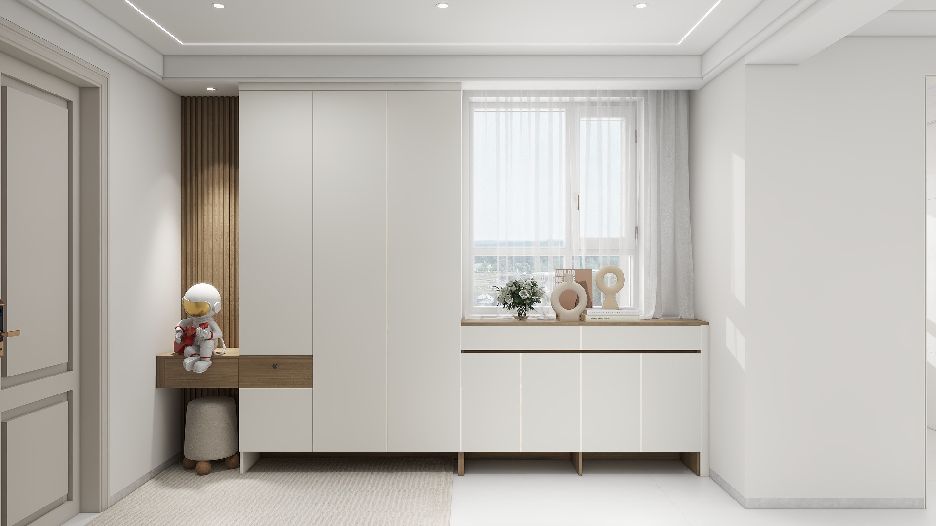 -叶文-公园澜庭现代简约102㎡3室-装修设计方案