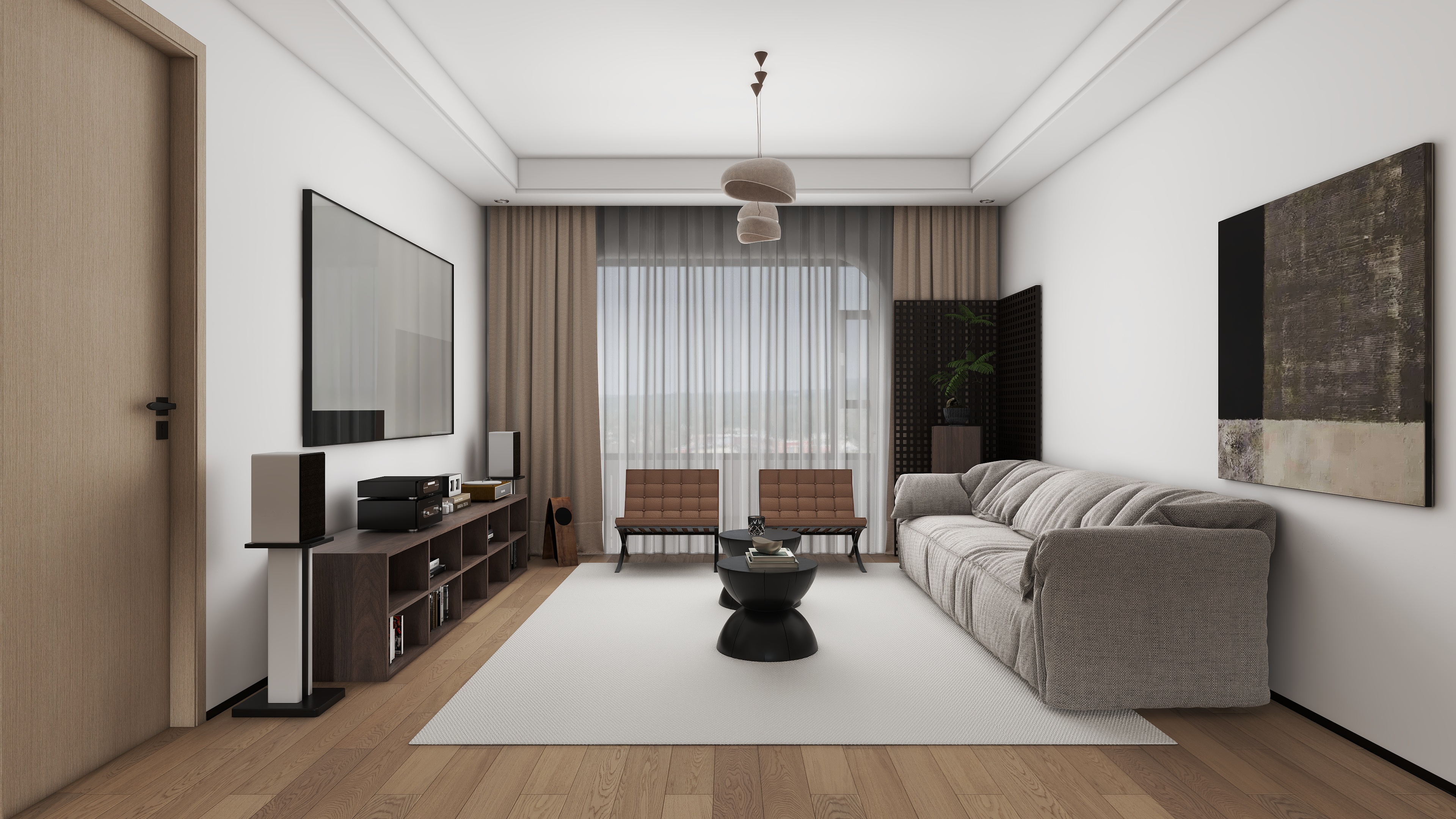 太阳VWBW-126平诧寂风装修效果图