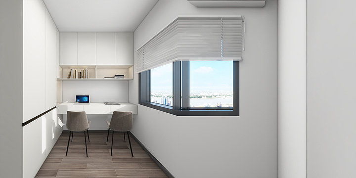 王珊珊设计师-华润悦年华6-1205效果图（调整版）-装修设计方案