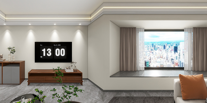 符圣先-保利和光尘樾-装修设计方案