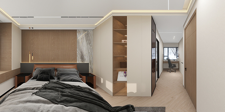 设计完成-108㎡2室-装修设计方案