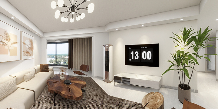 岁岁知雨-东投檀悦府-装修设计方案