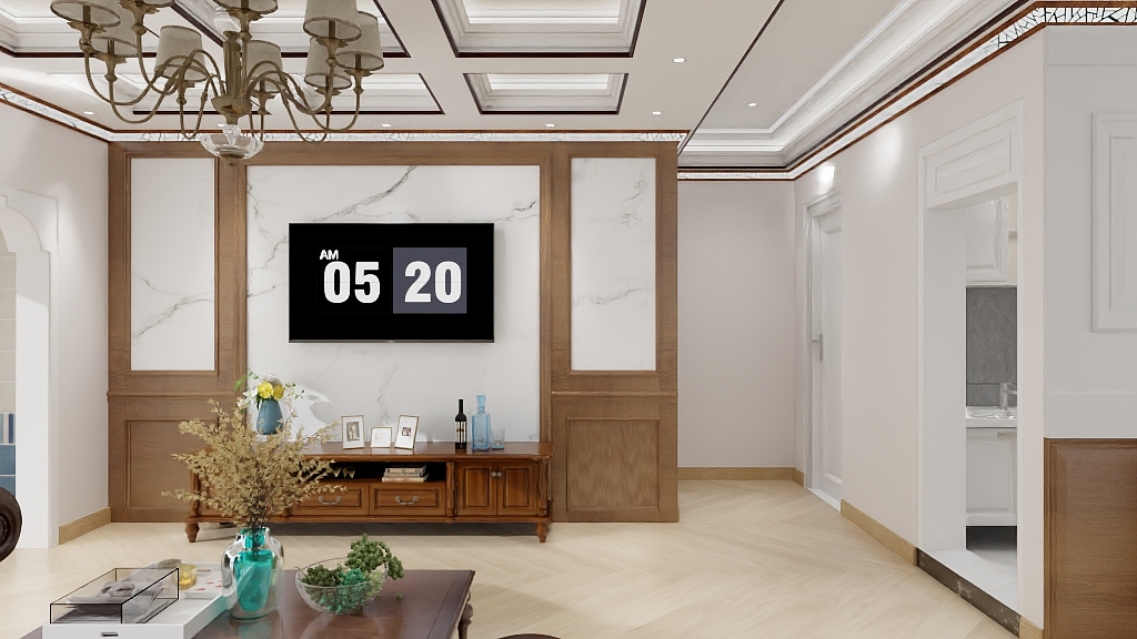 装了个修i-125㎡2室-装修设计方案