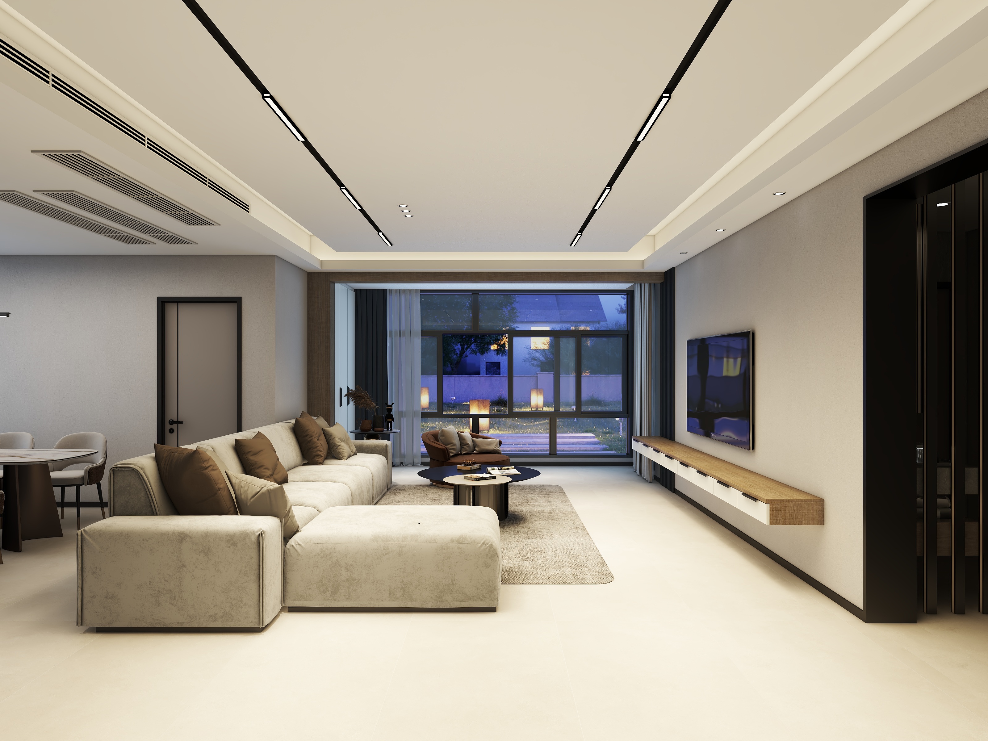 子非鱼空间设计工作室-三金鑫宁府148㎡4室-装修设计方案