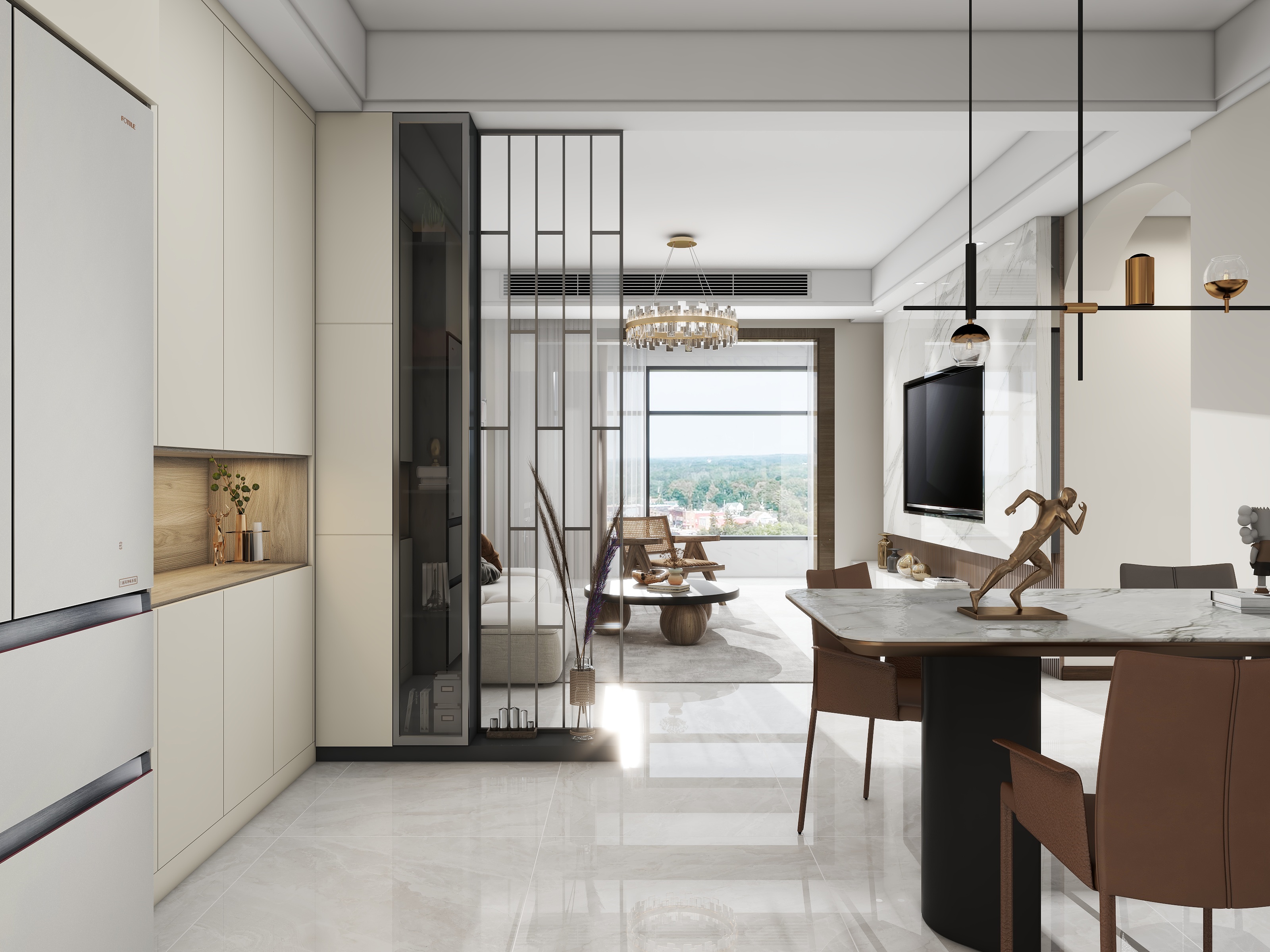 树云YuNs工作室-中房爱悦城边户121㎡-装修设计方案