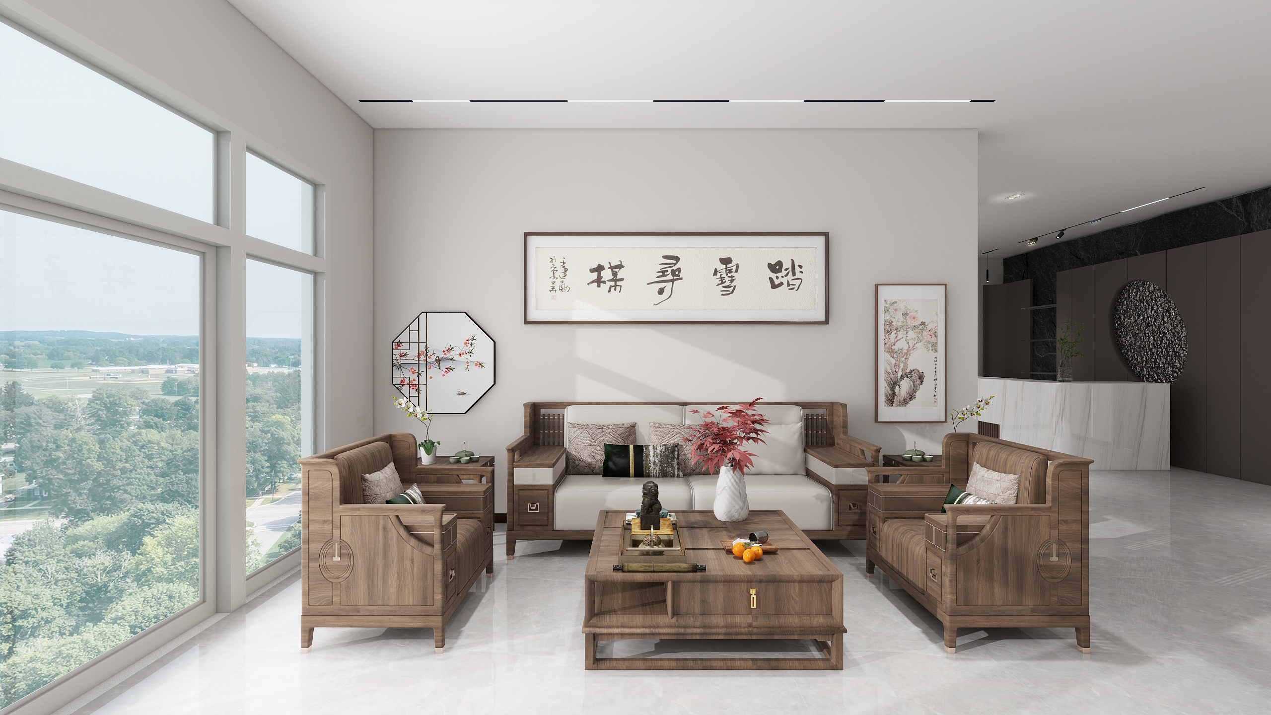 辰尚设计-泰浩华府兽药门市房-装修设计方案