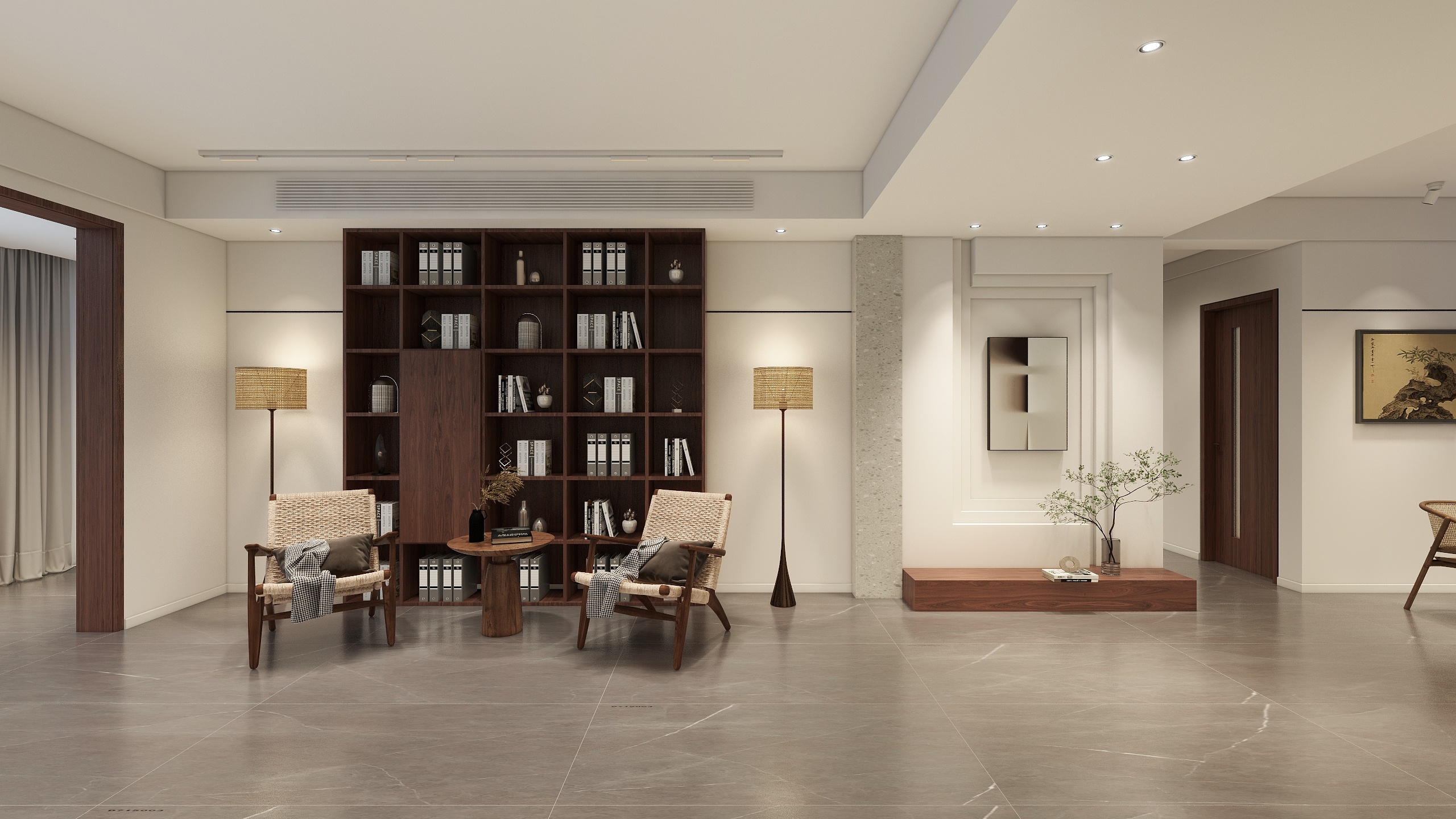 super黑-皇城花卉-装修设计方案