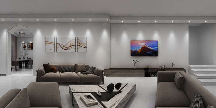 若流云-杨庄杨先生的住宅-装修设计方案