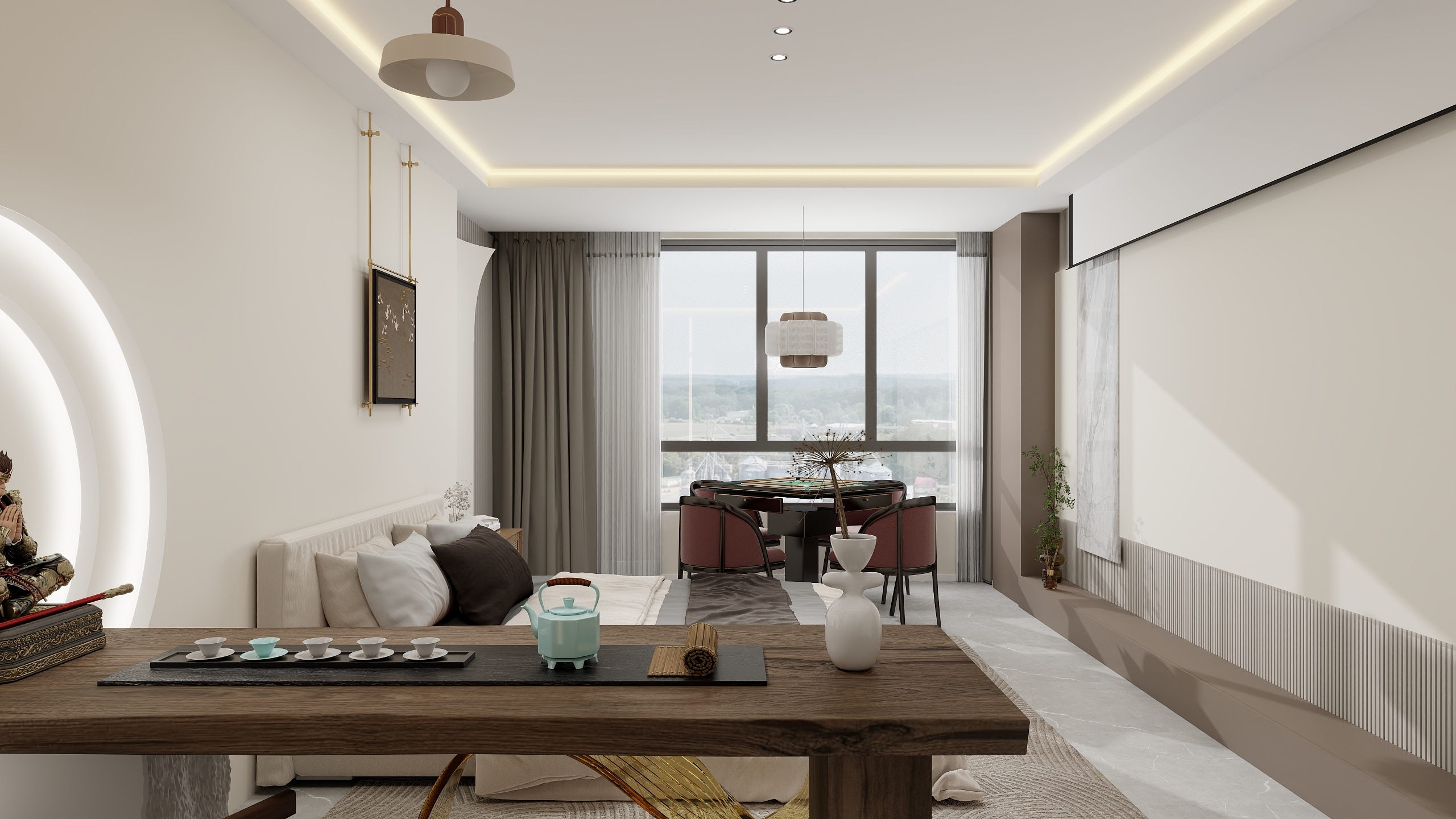 weixsGdG-民宿多功能室-装修设计方案