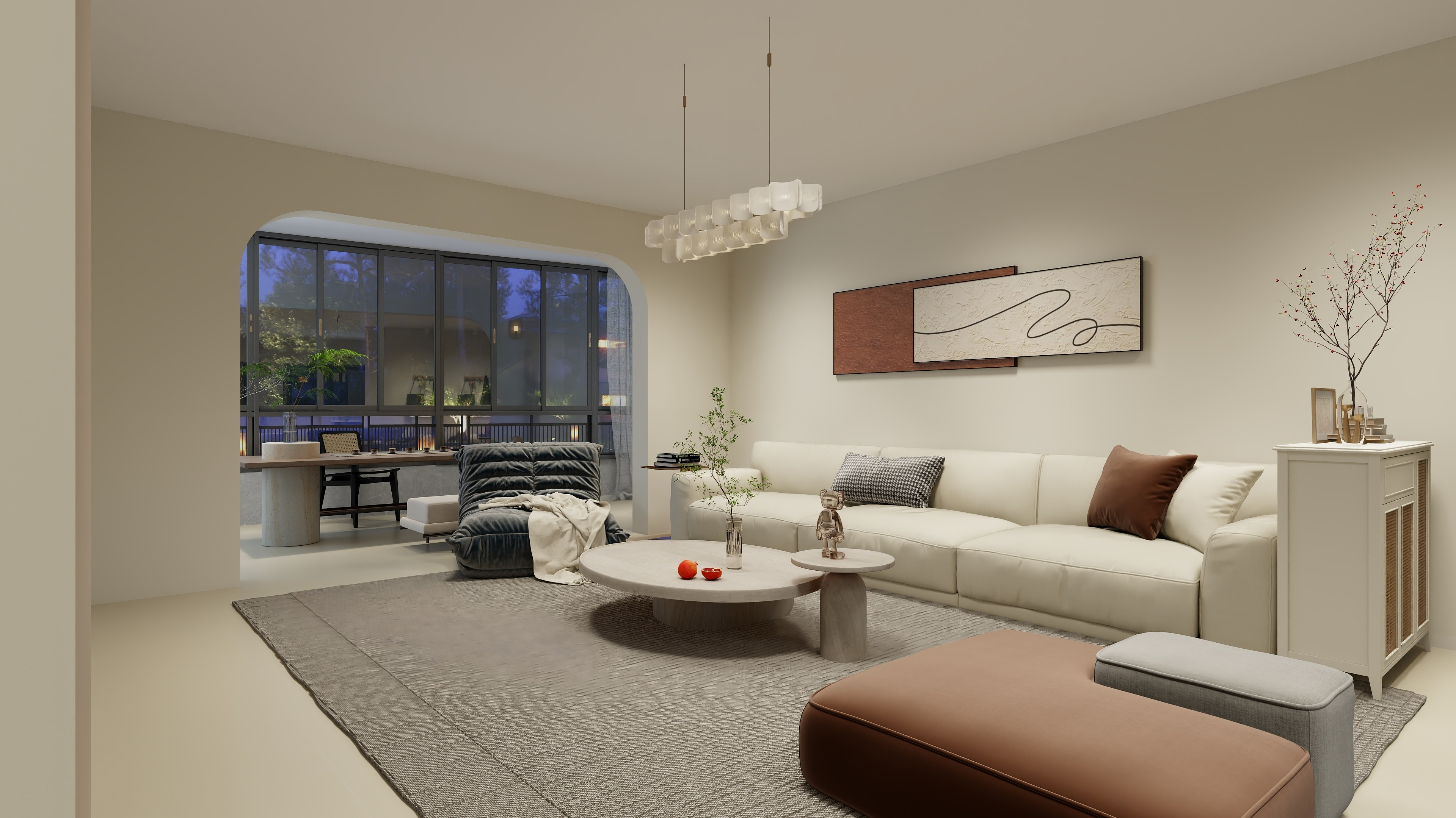 云南哈曼装饰设计工程有限公司-平安园3-3-1402-12.12-装修设计方案