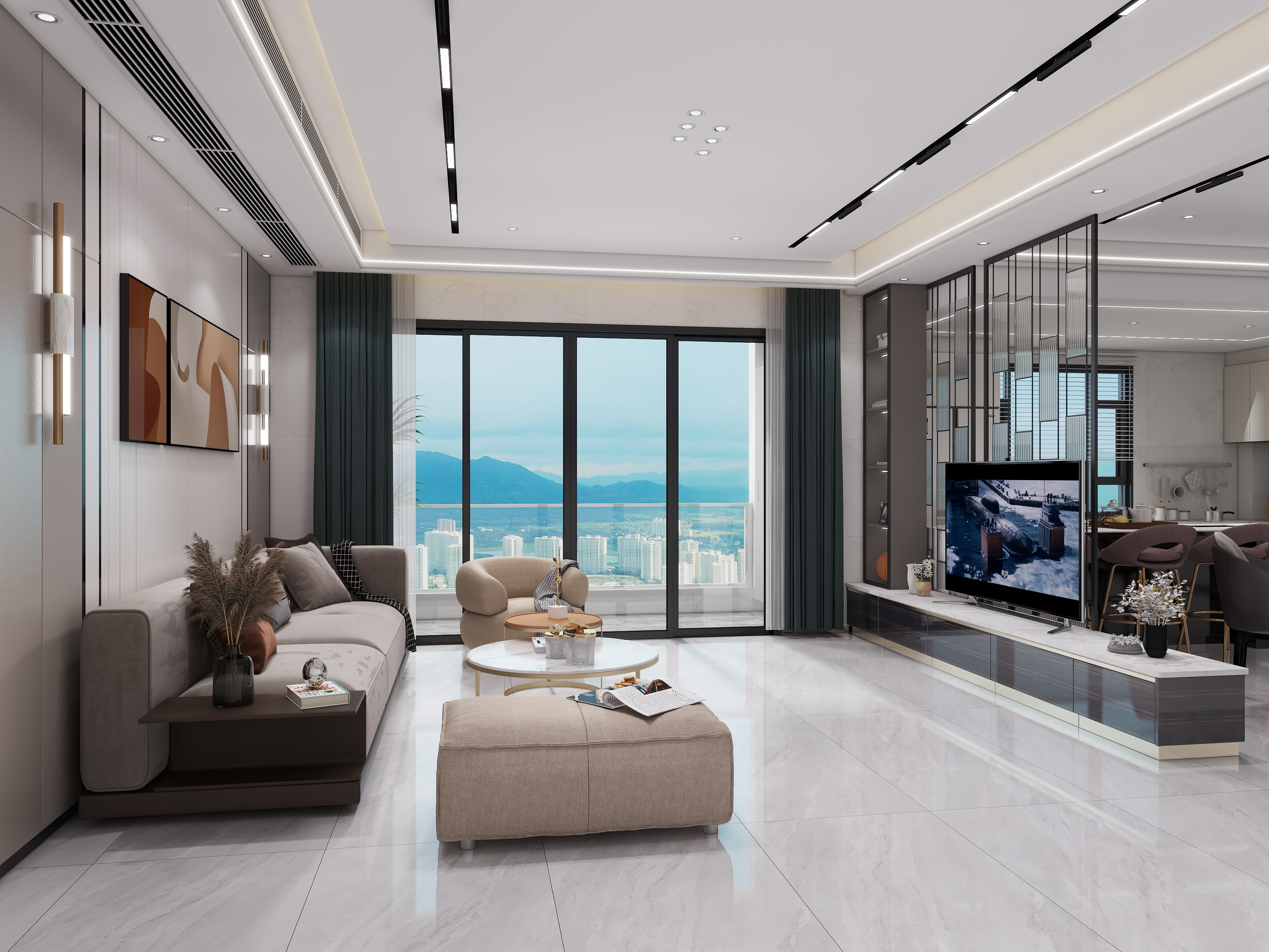 驿述装饰谢工-景新嘉苑简约风格-装修设计方案