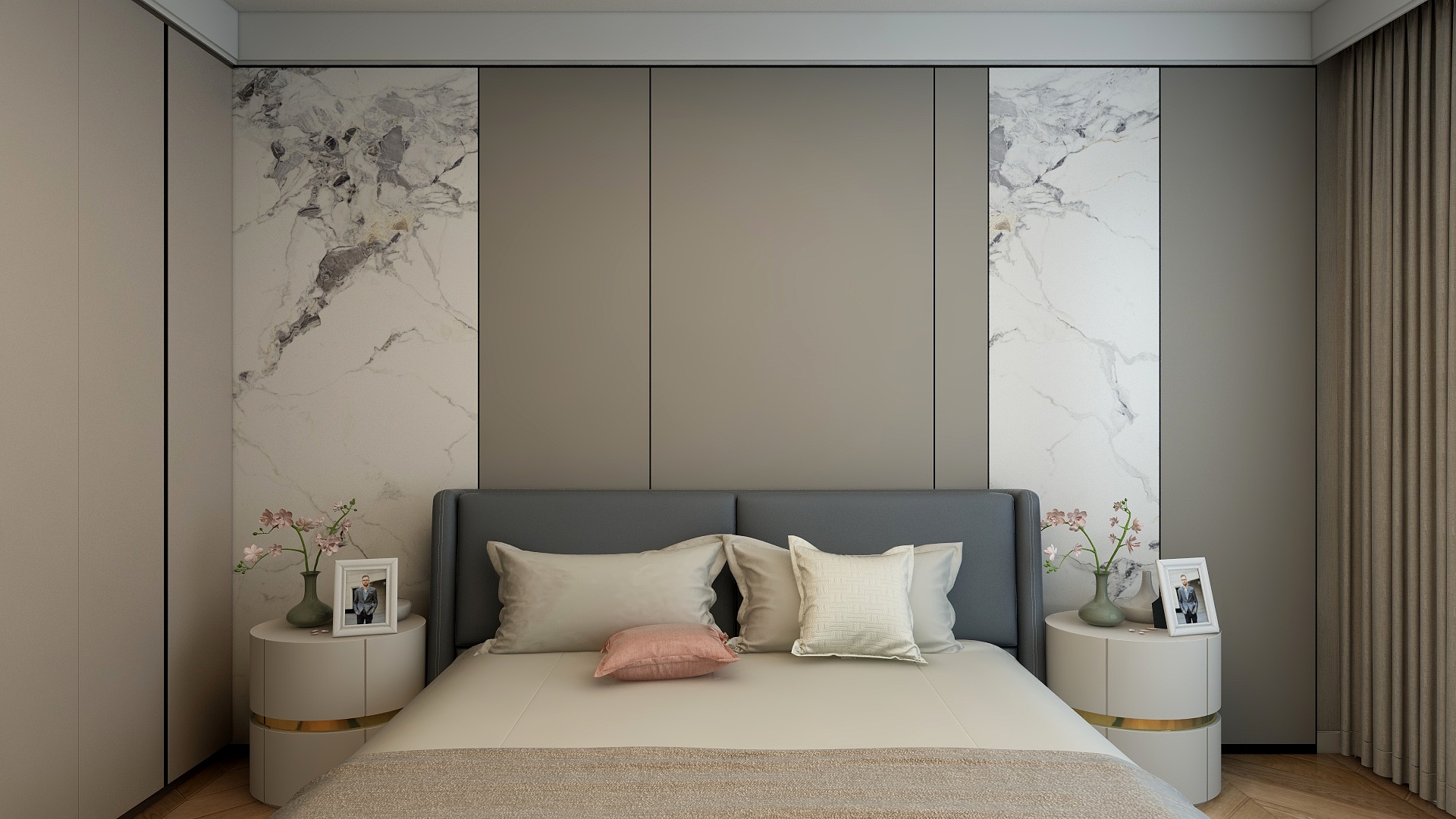 峰少出品的-东昌壹号12-2-1301效果图沙发背景墙-副本-副本-副本-副本-装修设计方案