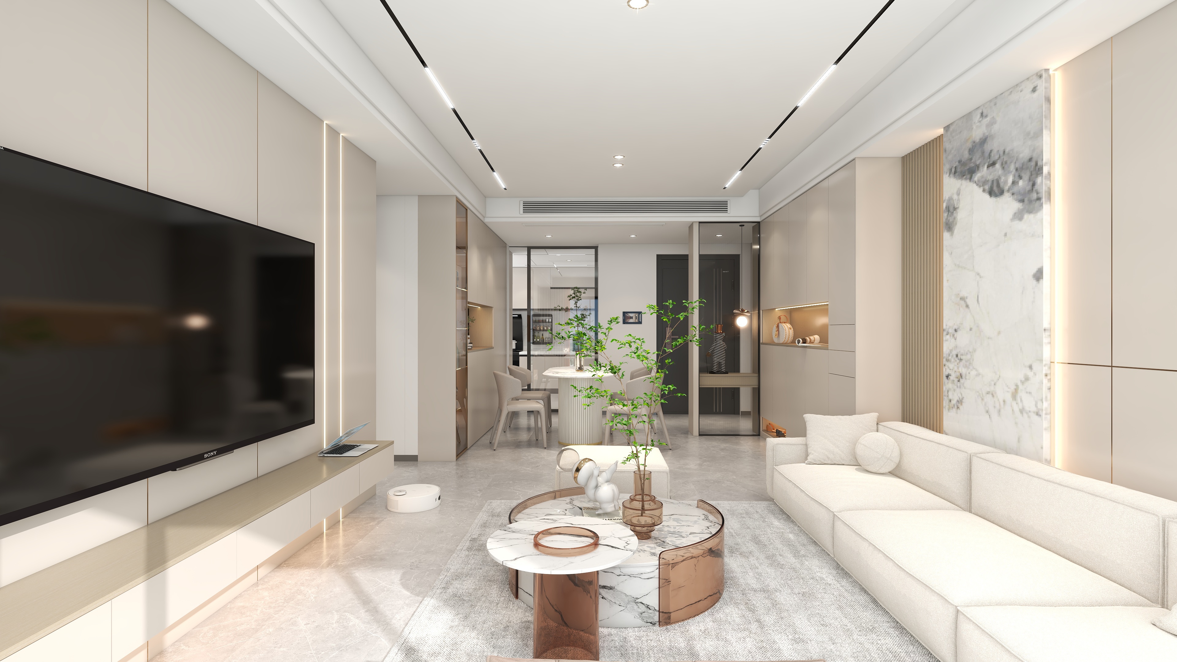 K-HX-【现代、原木风、后现代】水岸兰庭-装修设计方案