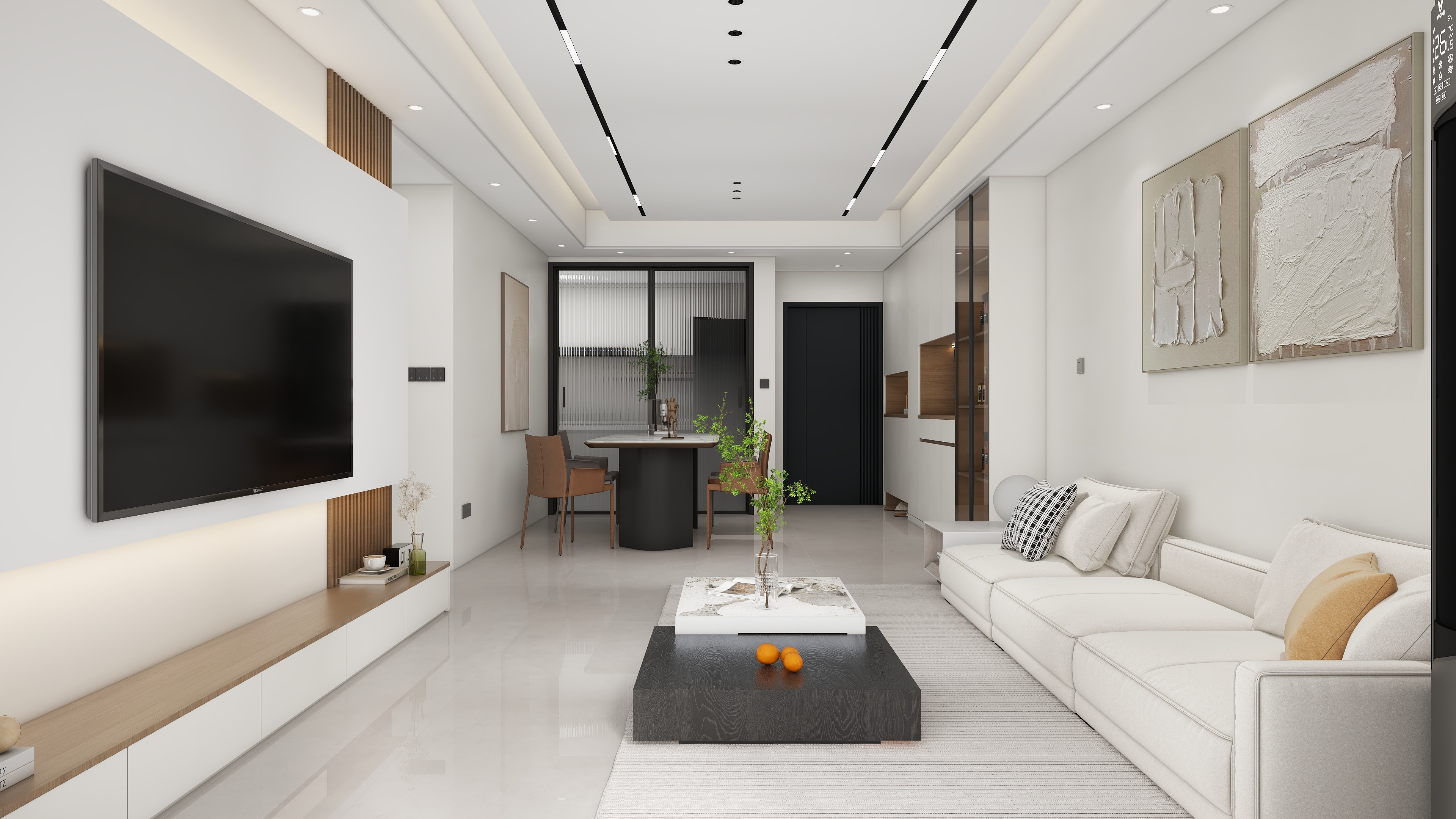 唐顺波-鲁能公馆现代风-装修设计方案