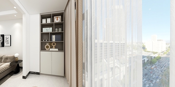 潘潘h-滨江一号3栋401-装修设计方案