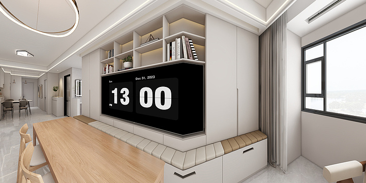 空间设计z1-紫晶城2-2701室-装修设计方案