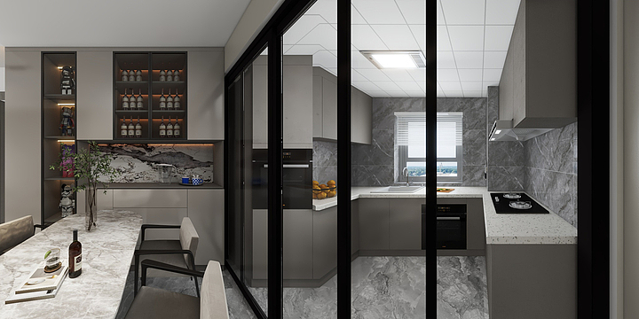 私人定制1-建发和玺2-1601-装修设计方案