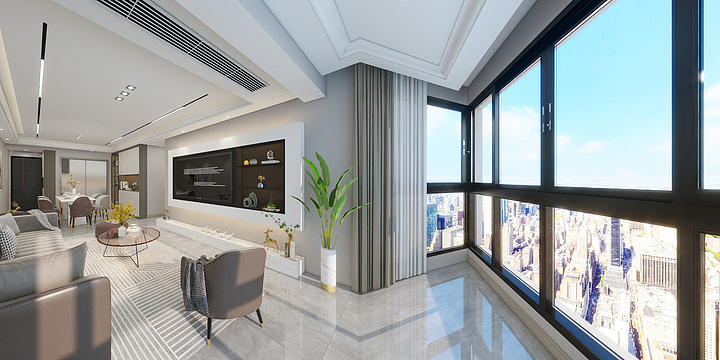 凡鹏-邦泰东区梁姐方案-装修设计方案