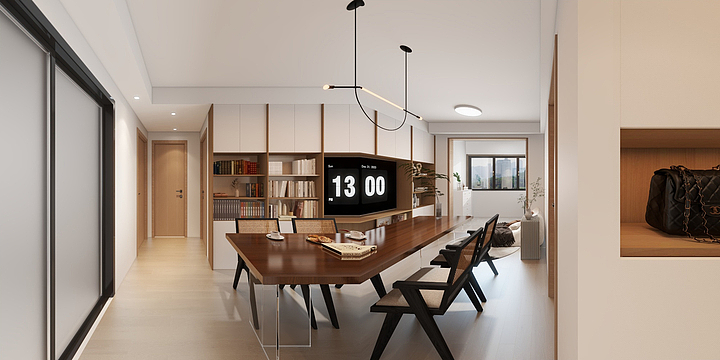 维境木柞-佳兆业82户型-飞机-装修设计方案