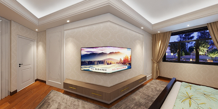 高勇夏-125㎡4室-装修设计方案