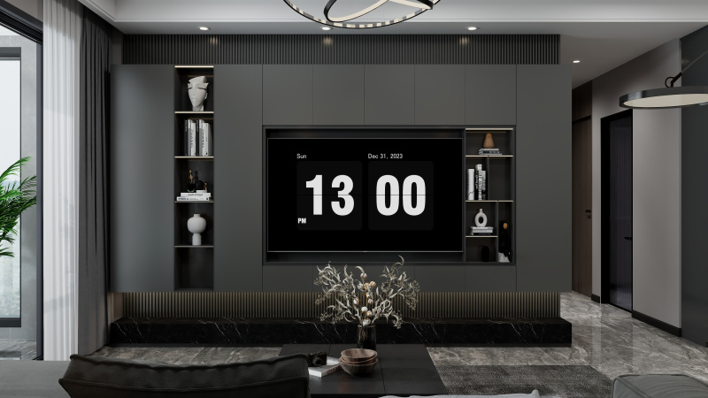 Elegant Industrial-Modern Living Room