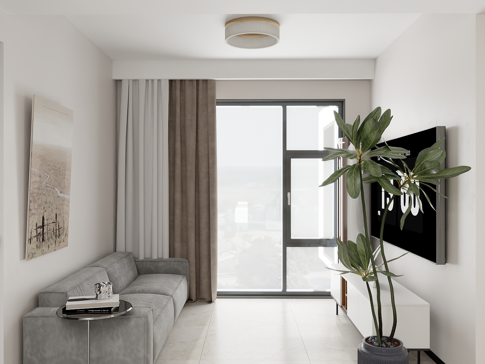 佰金佰尚-64㎡2室-装修设计方案