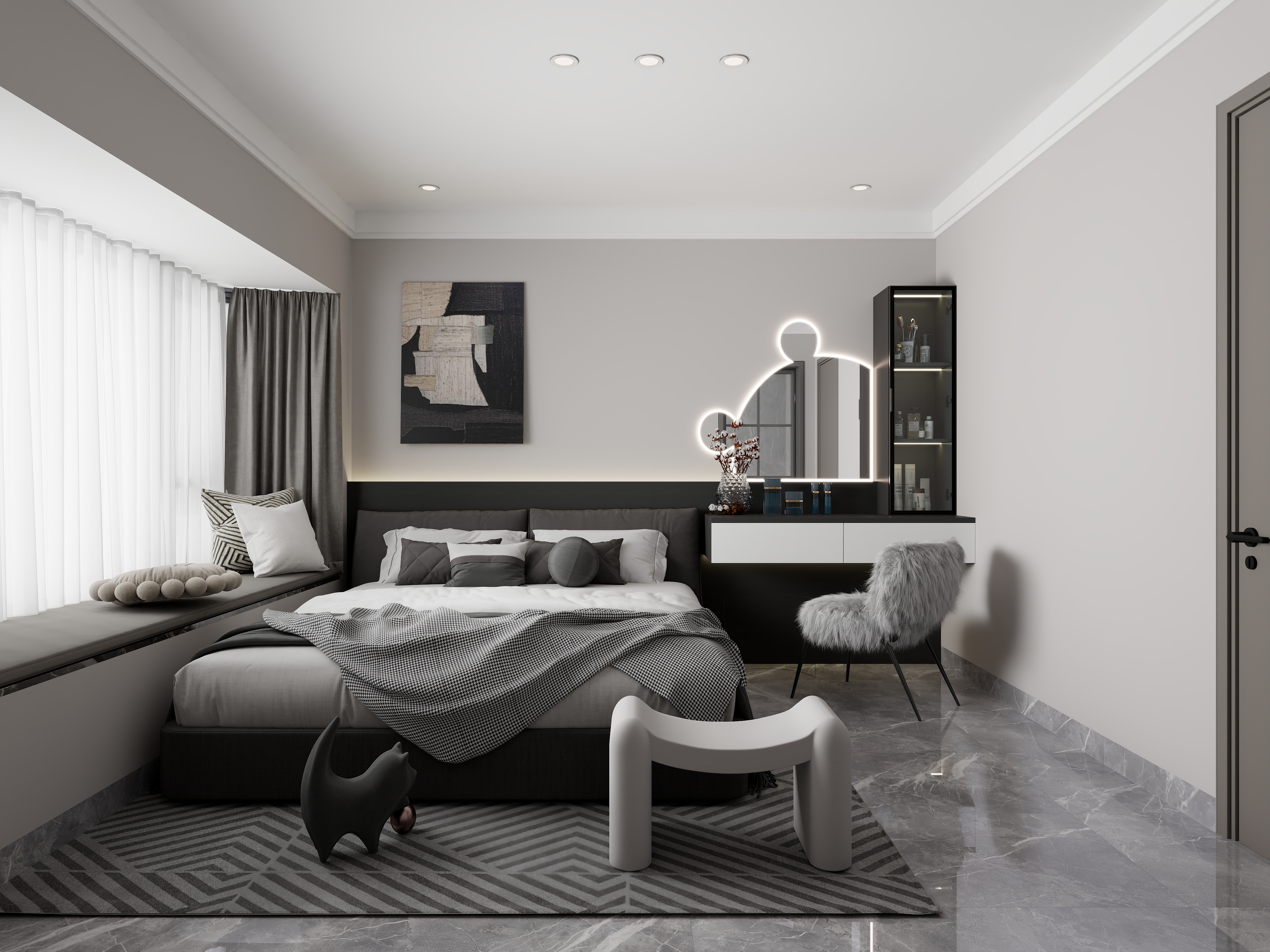 永叶空间设计-康湖山庄-夏小姐雅居-装修设计方案