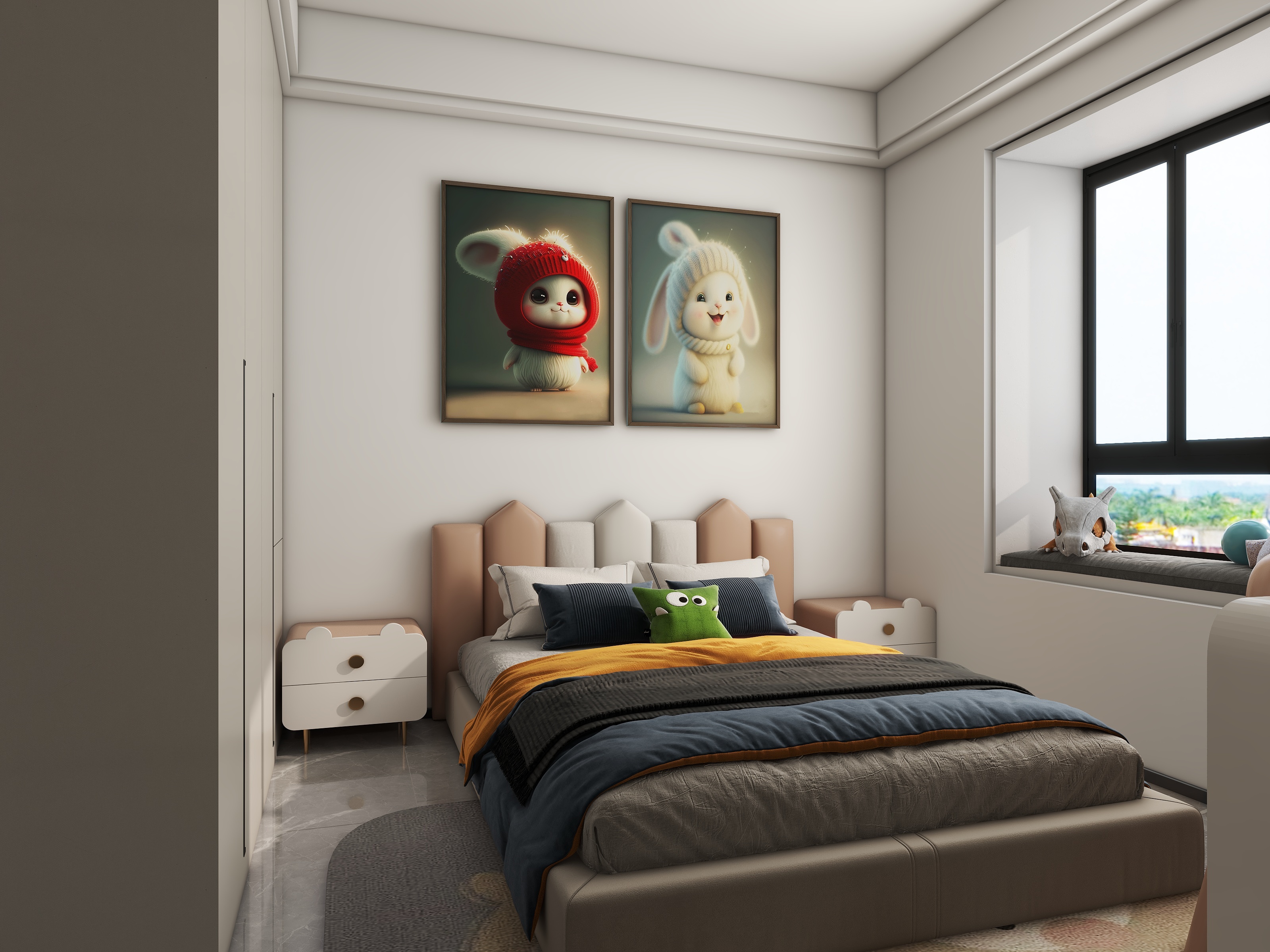 星家全案设计-郴州东玺台130平3房-装修设计方案