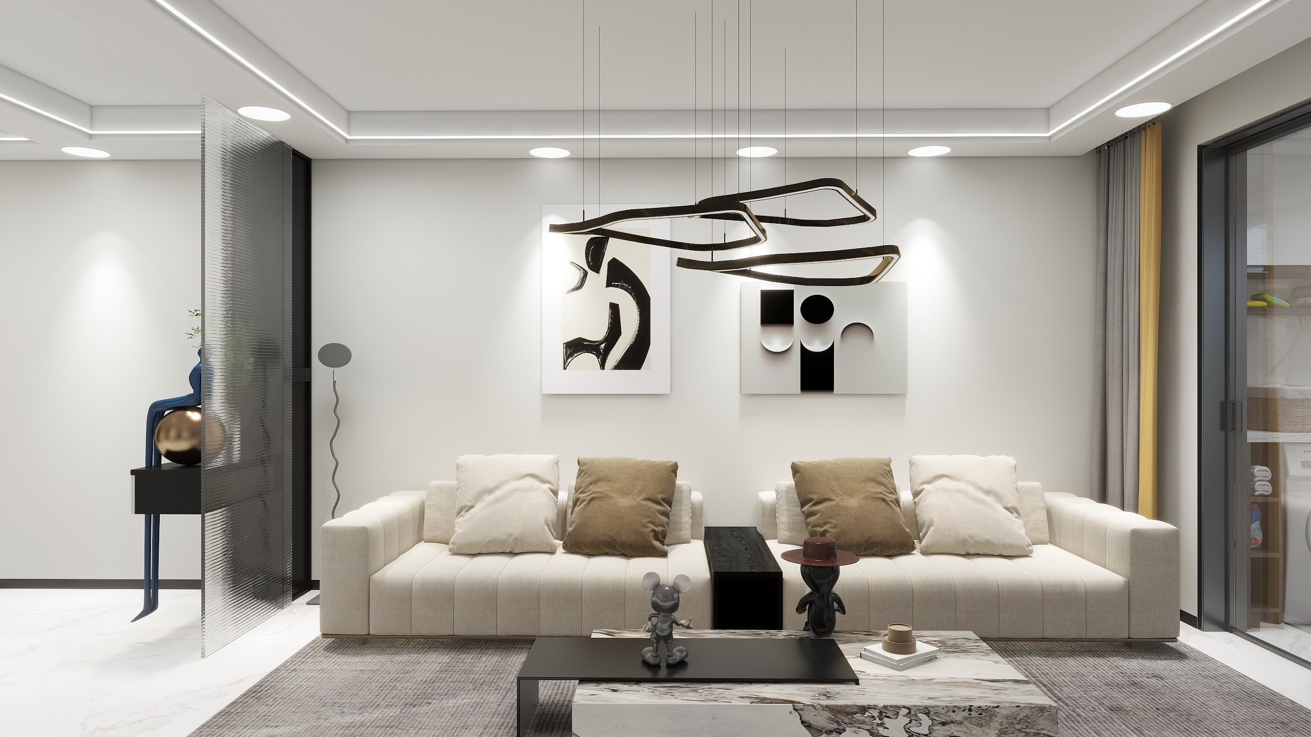 郁闷的油条-新城国际五期108㎡装修效果图