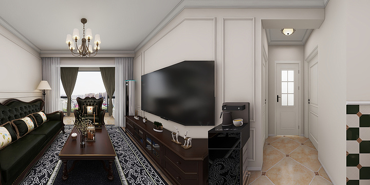 道总I-恒大10-1906（效果参考图）-装修设计方案