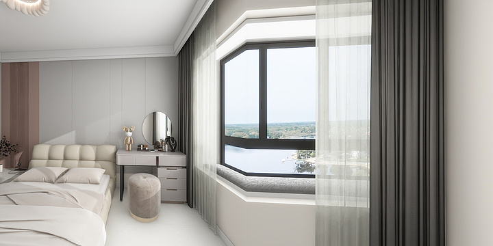 克拉爱设计-京能天下川2期-装修设计方案