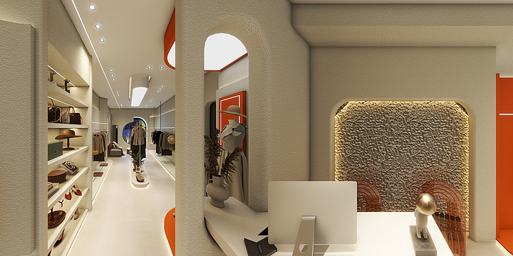 郭博-服装店(导图）-装修设计方案