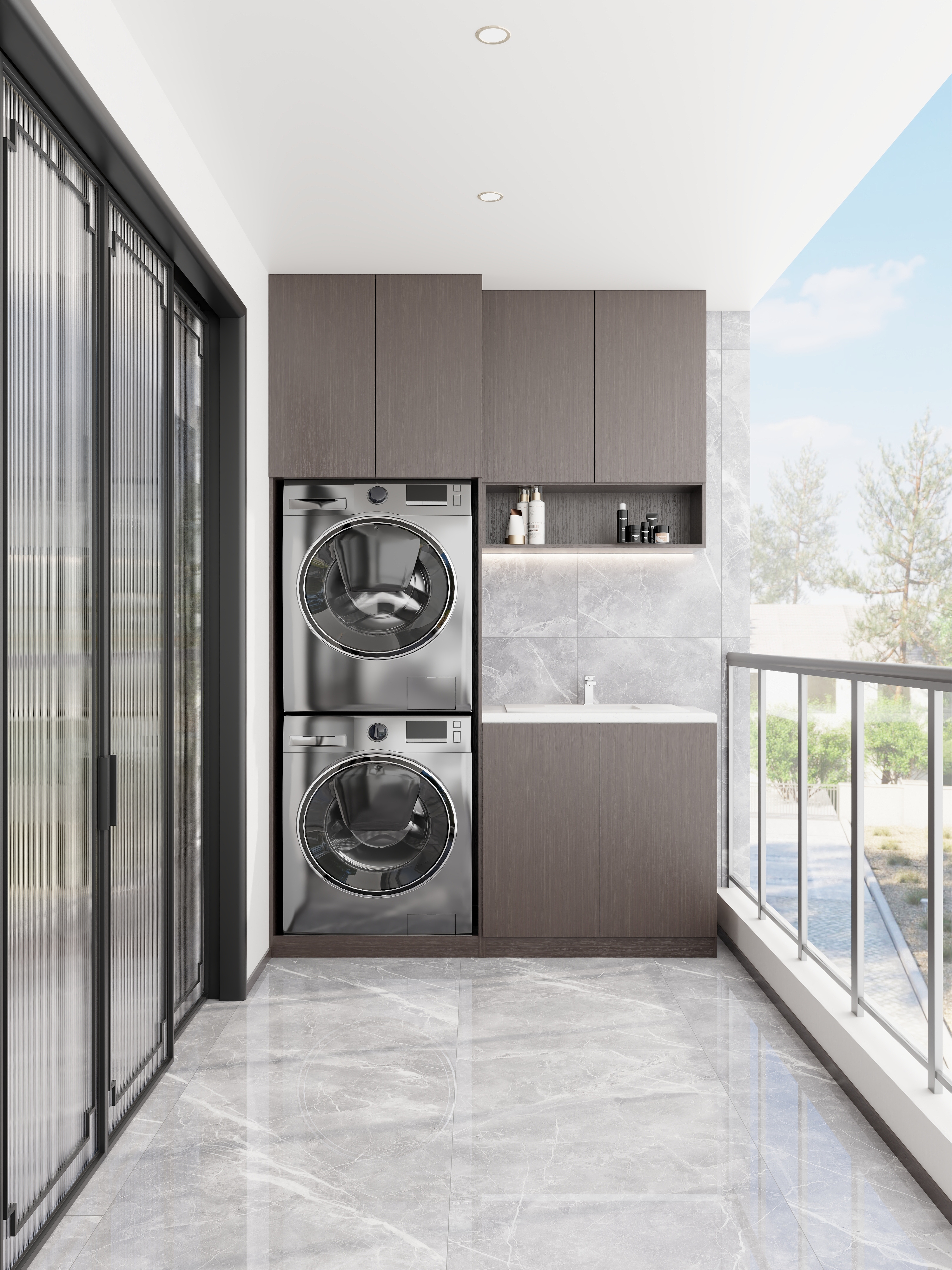 云上未央Liu一Design-中式现代别墅丁总私宅-装修设计方案