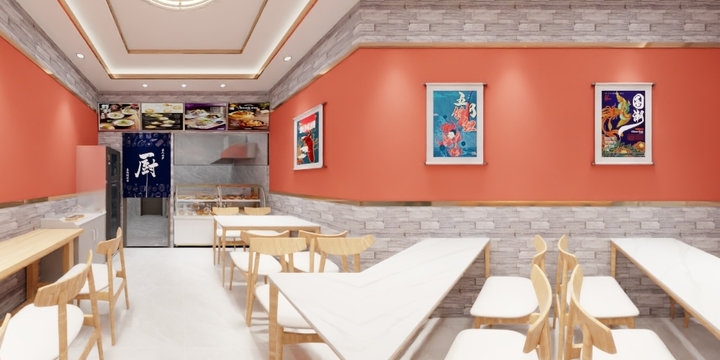 智能全景-卤肉店-装修设计方案