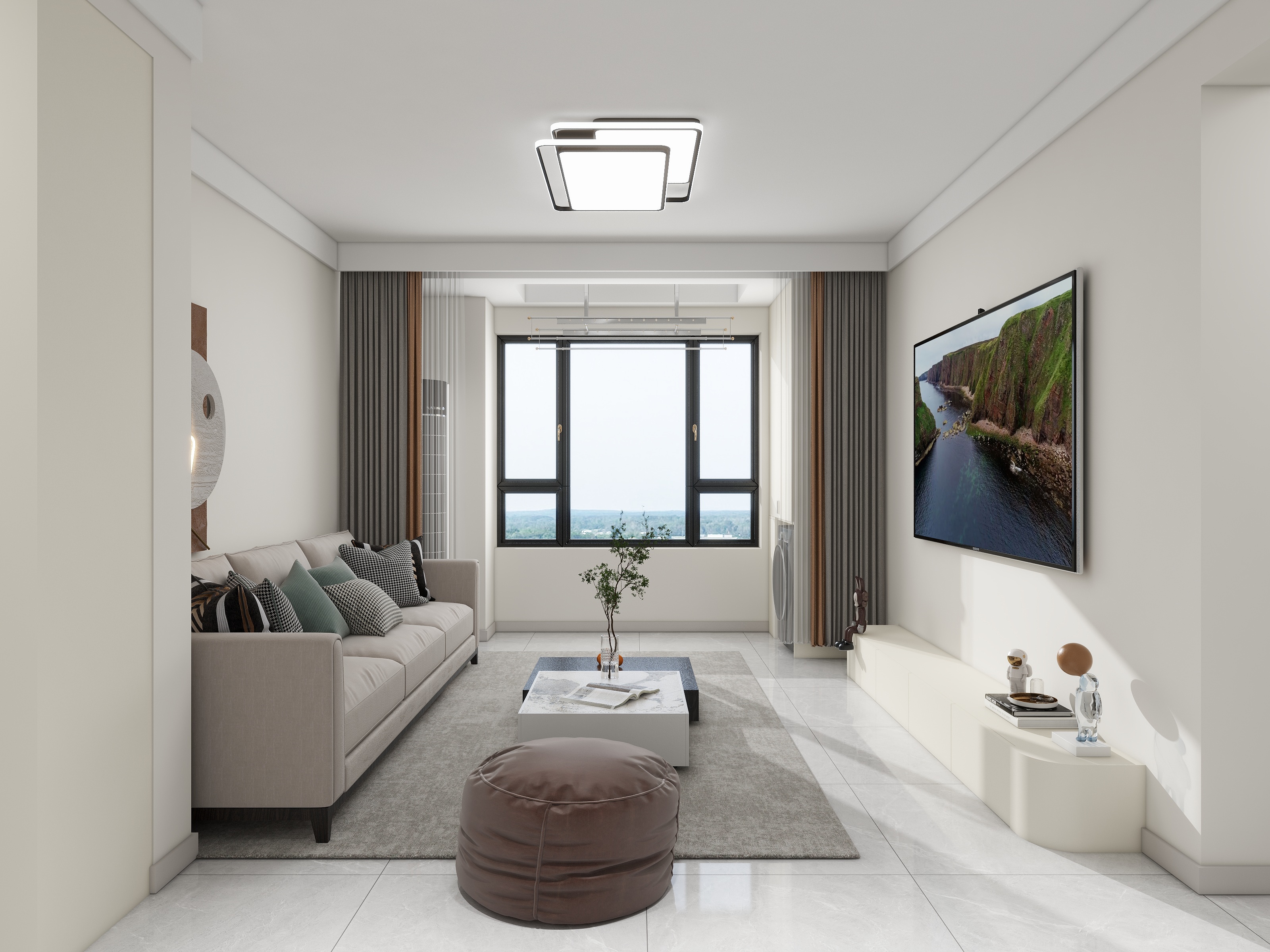 Creativeness-安恒锦沐学府奶油风-装修设计方案