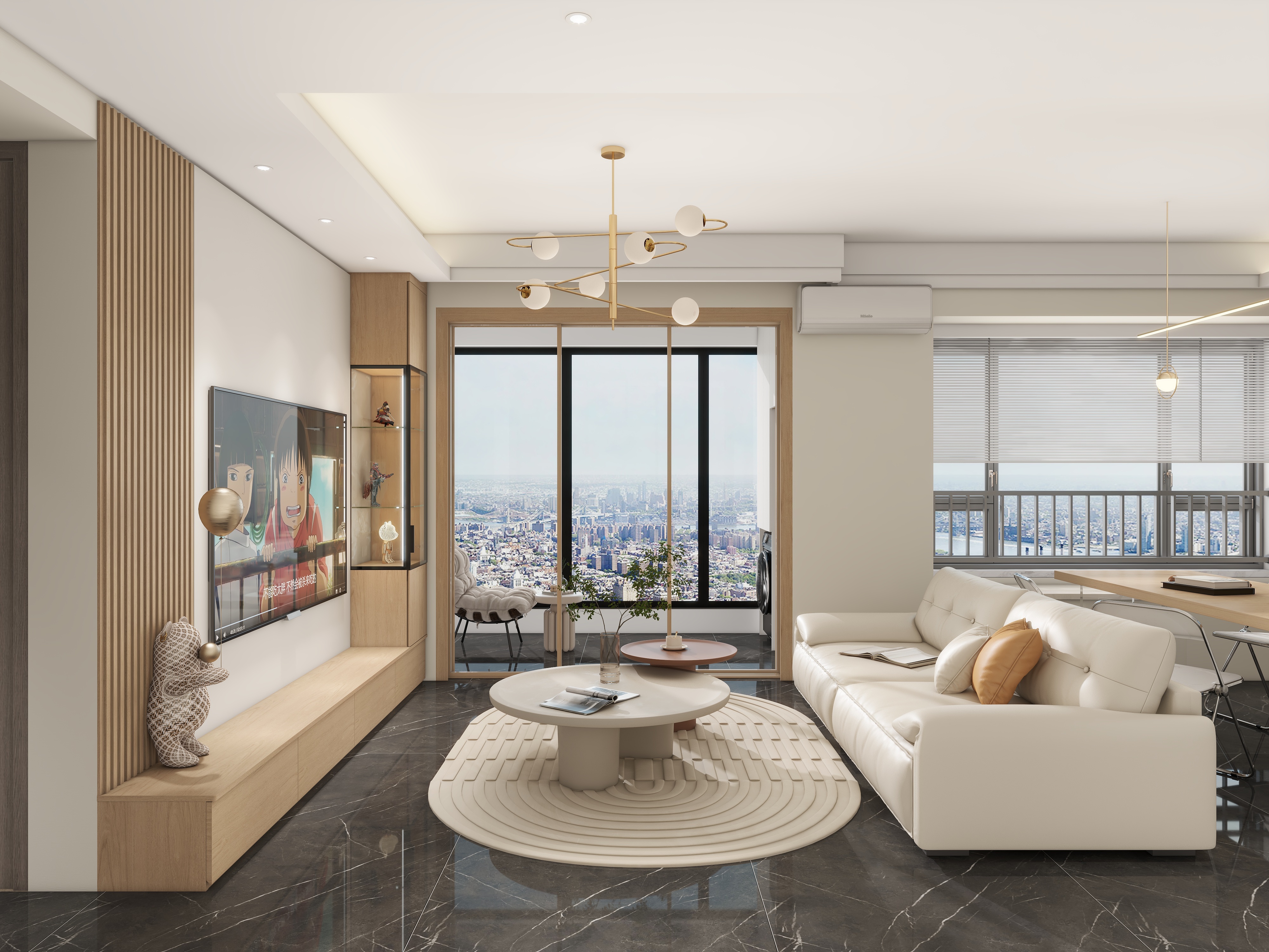 陈均民-埃尔斯木纹-广州-双珑原著-装修设计方案