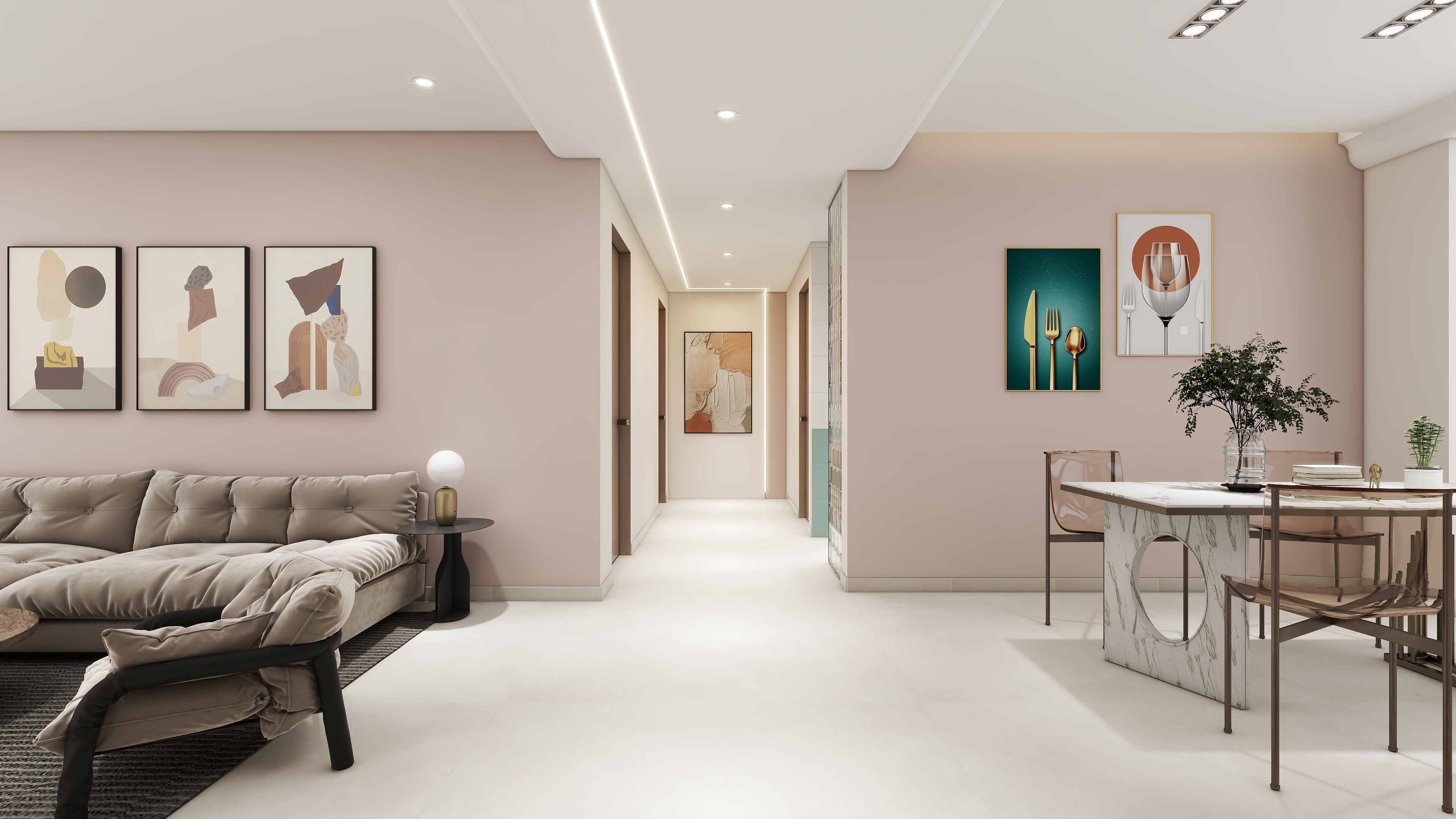 冠堂装饰顾轲设计-御璟澜山四室-装修设计方案