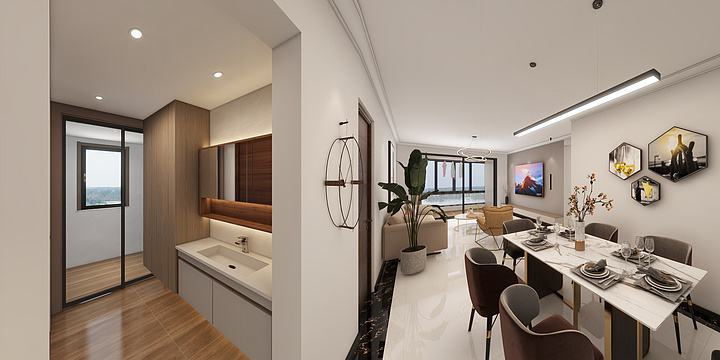 徐玉虎Xuyuhu-信阳碧桂园-装修设计方案