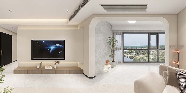 全案设计-JUN-当代城25-501 赵府-装修设计方案