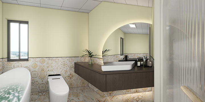 柒月与十一-定制专业等级考核户型 -装修设计方案