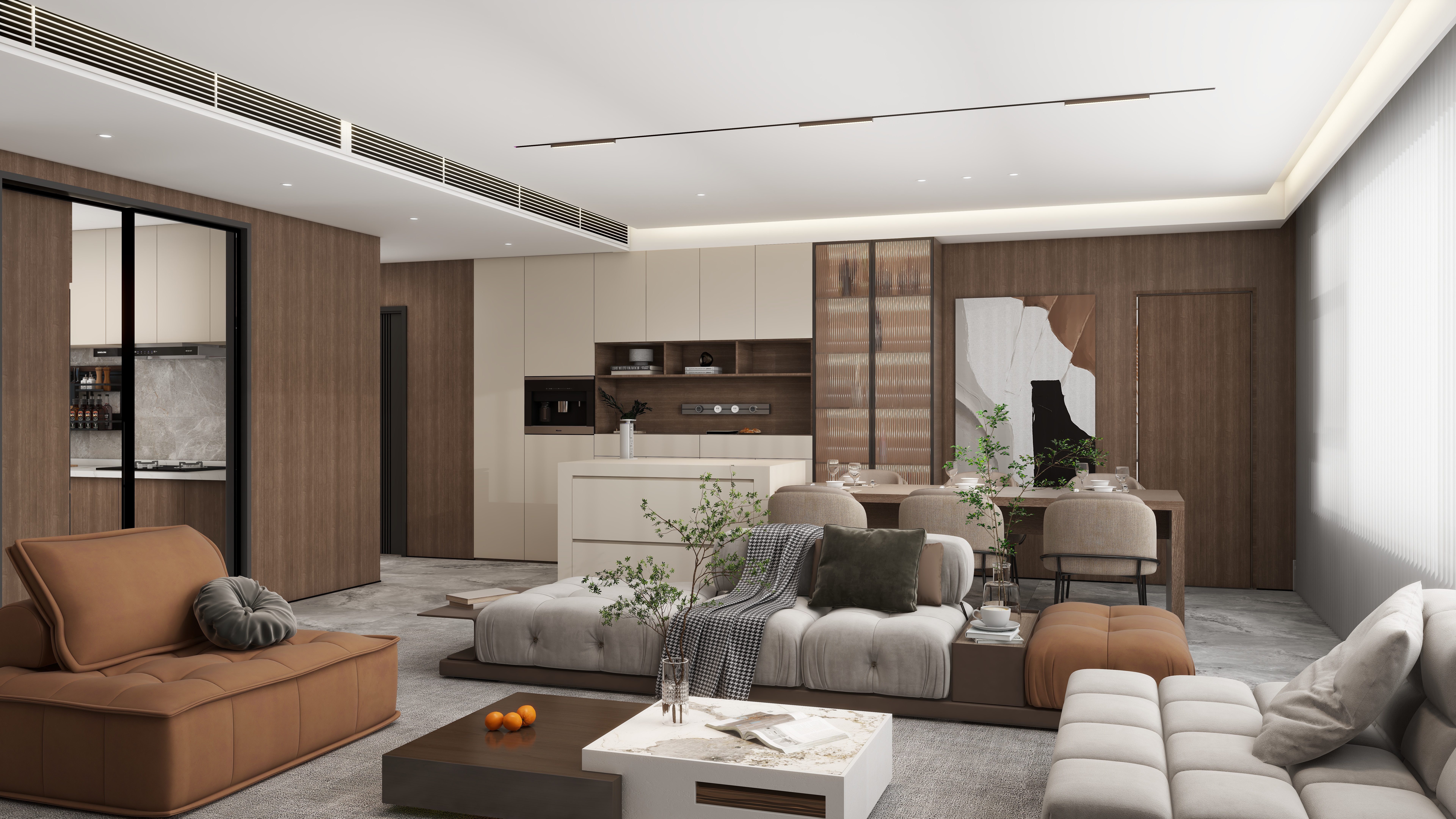 设计师益航-融创·揽月府-意式轻奢风-装修设计方案